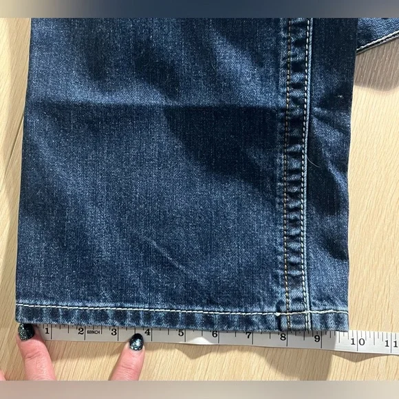 Ariat Men's Darkwash Lowrise M4 Jeans *LIKE NEW* - Picture 13 of 16